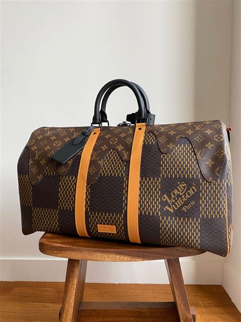 louis vuitton x nigo keepall bandouliere|louis vuitton keepall 45 price.